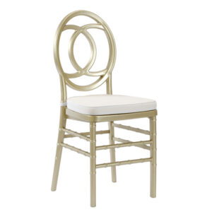 Scaun banchet nunta Aurora - culoare sampanie