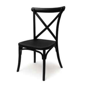 Scaun pentru copii Boho - culoare negru