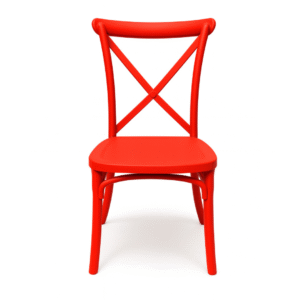 Scaun Boho pentru copii - roșu