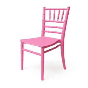 Scaun Chiavari pentru copii - culoare roz